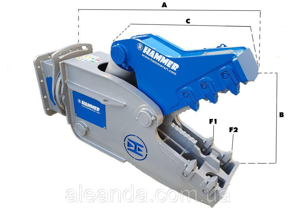 Гідравлічна дробилка Hammer RH16