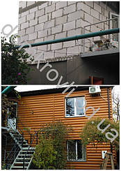 Монтаж металлического сайдинга blocke house структурная сосна
