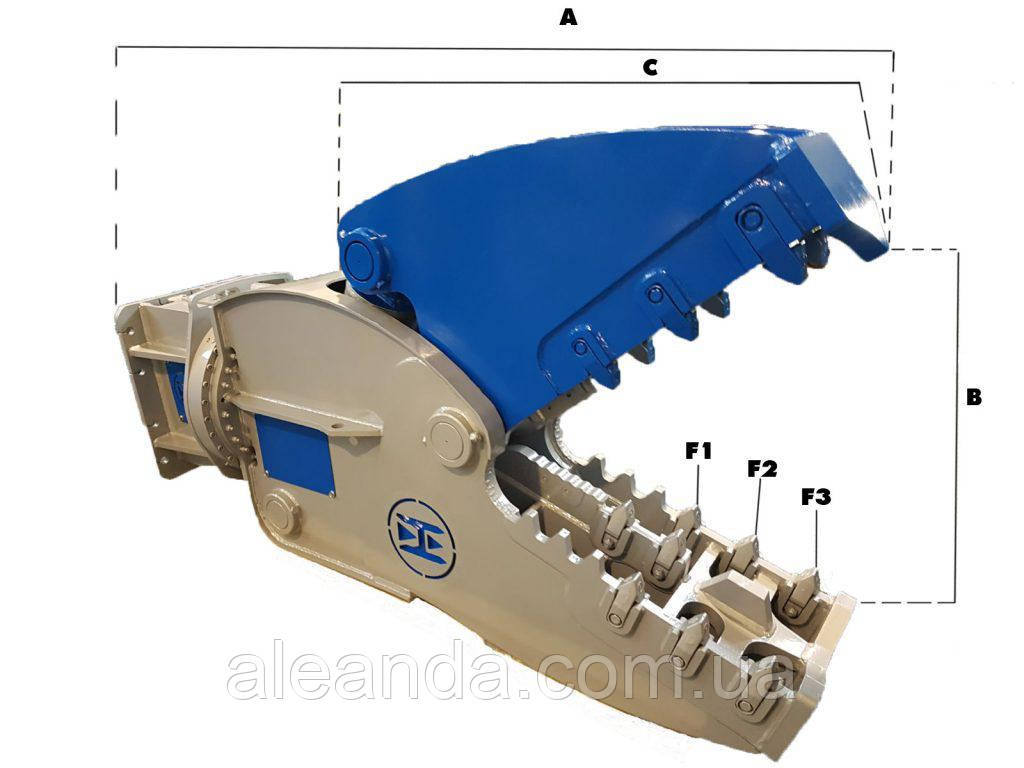 Гідравлічна дробарка Hammer RH35