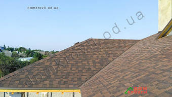 Монтаж битумной черепицы IKO Cambridge 