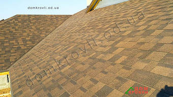 Монтаж битумной черепицы IKO Cambridge 