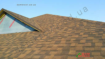 Монтаж битумной черепицы IKO Cambridge 
