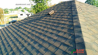 Монтаж битумной черепицы IKO Cambridge 