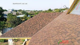 Монтаж битумной черепицы IKO Cambridge 