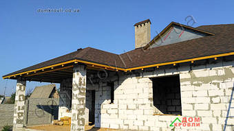 Монтаж битумной черепицы IKO Cambridge 