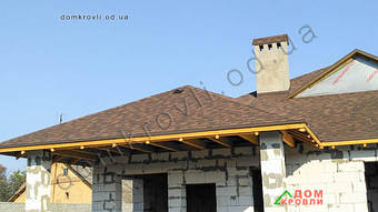 Монтаж битумной черепицы IKO Cambridge 