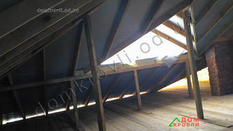 Монтаж битумной черепицы IKO Cambridge 