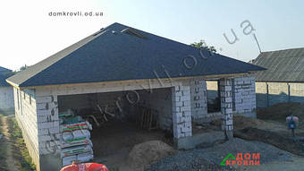 Монтаж битумной черепицы IKO Cambridge 