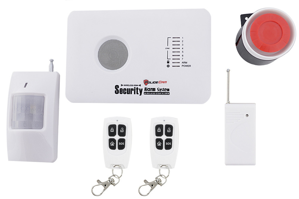 Охранная GSM сигнализация 10A для дома, квартиры, гаража - фото 1 - id-p654876664