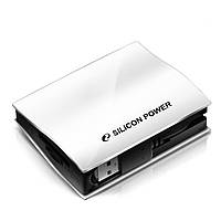 Кардридер Silicon Power 33-in-1 USB (white)