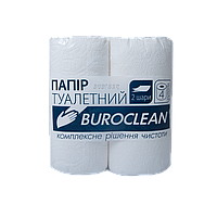 Туалетний папір Buroclean 2шар, 4рулона білий