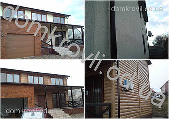 Монтаж металлического сайдинга blocke house ольха