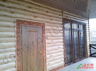 Монтаж металлического сайдинга blocke house ольха