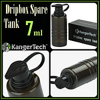 Dripbox Spare tank 7мл BLACK. Оригинал. Флакон - емкость для SQUONK модов от компании Kangertech.