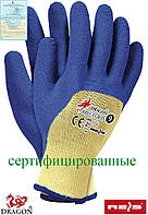 Защитные перчатки, с покрытием, линия перчаток DRAGON RBLUEGRIP YN