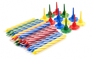 Свечи на торт (24шт.) .арт 265