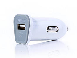 Автомобільне ЗУ Remax RCC101 USB 2.1 А (White)