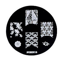 Диск для стемпинга PUEEN 15