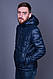 Чоловіча демісезонна стьобана куртка Black Wolf, синього кольору - фото 3 - id-p178070361