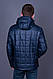 Чоловіча демісезонна стьобана куртка Black Wolf, синього кольору - фото 5 - id-p178070361