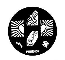 Диск для стемпинга PUEEN 30