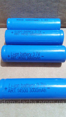 Батарейка BATTERY 18650B (реальна ємність 3000mah), акумулятор Li-Ion Bailong, фото 2