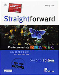 Straightforward Second Edition Pre-Intermediate student's Book with Online Access Code and eBook