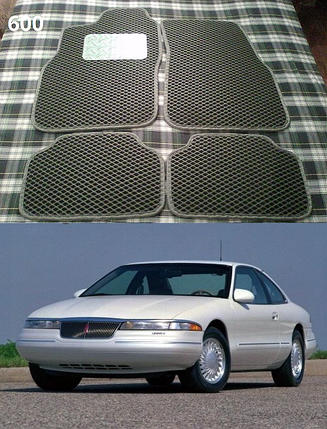 Килимки ЄВА в салон Lincoln Mark VIII, фото 2