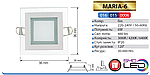 Світильник точковий MARIA — 6 Вт LED , фото 4