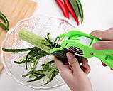 Овочерізка Slicer Multi Cutter Peeler з неіржавкої сталі 5 шарів, фото 2