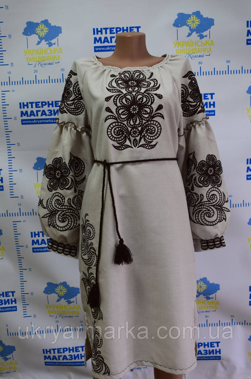 Вишите плаття в стилі етно "Коломийка"1