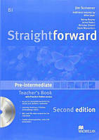 Straightforward Second Edition Pre-Intermediate Teacher's Book with CD-ROM and Practice Online access