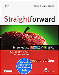 Straightforward Second Edition Intermediate student's Book with Online Access Code and eBook