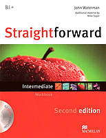 Straightforward Second Edition Intermediate Workbook without key with Audio-CD (Рабочая тетрадь)