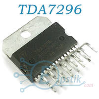 TDA7296, аудио усилитель низких частот, 70В, 60Вт, DBS15
