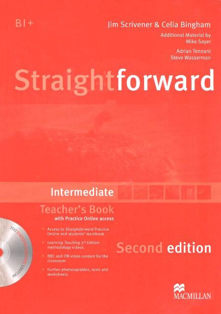 Straightforward Second Edition Intermediate teacher's Book with CD-ROM and Practice Online access