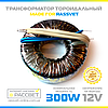 Тороїдальний трансформатор "Елста" ТТ-300W для галогенних ламп AC 12V електромагнітний 300Вт 12В 25А, фото 3