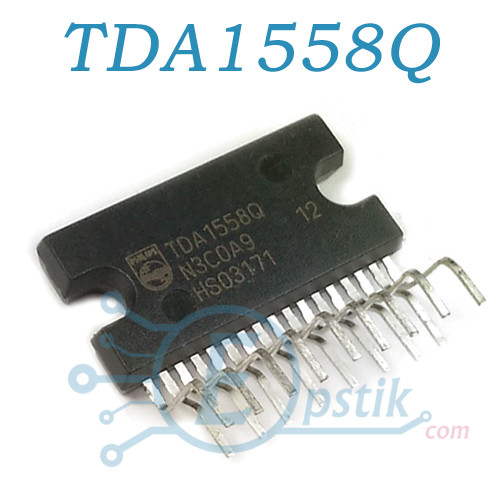 TDA1558Q двоканальний аудіо підсилювач 2x22Вт DBS17P