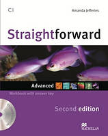 Straightforward Second Edition Advanced Workbook with key and Audio-CD