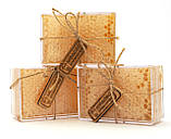 Мед натуральний стільниковий сувенірний акацієвий 250 г ТМ Медова Крамничка, фото 2