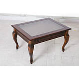 Стіл Віга зі склом журнальна серія Ультра (Мікс Меблі) 780х600х470мм, фото 2