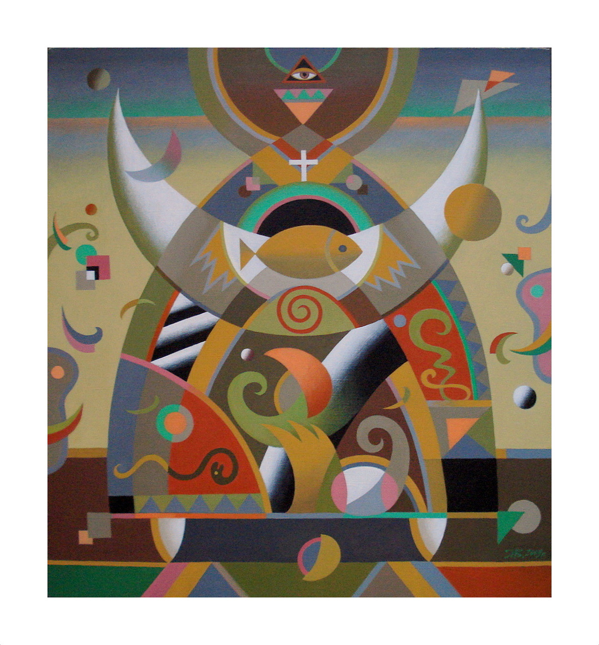 Картина Оранта Ст. Матвейцев 2009 рік