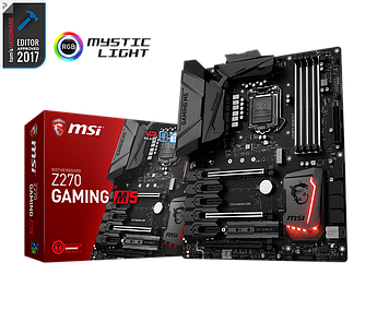 Материнська плата MSI Z270 GAMING M5 Intel Z270, s1151, ATX