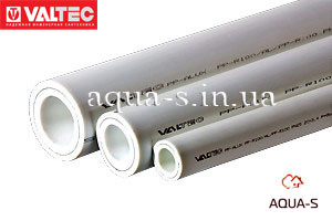 Труба армована Valtec PP-ALUX DN 20 PN 25 з алюмінієм (біла) VTp.700.AL