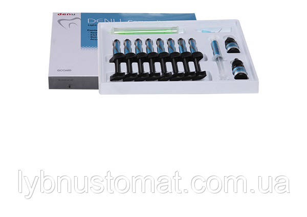 Дену набір 8 шприців по 4г 2 бонда по 5мл Denu Composite Resin Kit