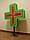 Аптечний хрест із внутрішньою підсвіткою 600х600 мм (Від: Двосторонній; ), фото 3