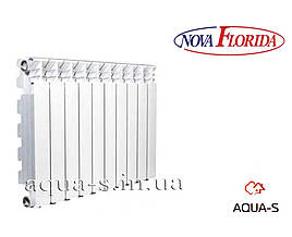 Радіатор алюмінієвий Nova Florida Desideryo B4 350/100 на 13 секцій (16bar) Італія