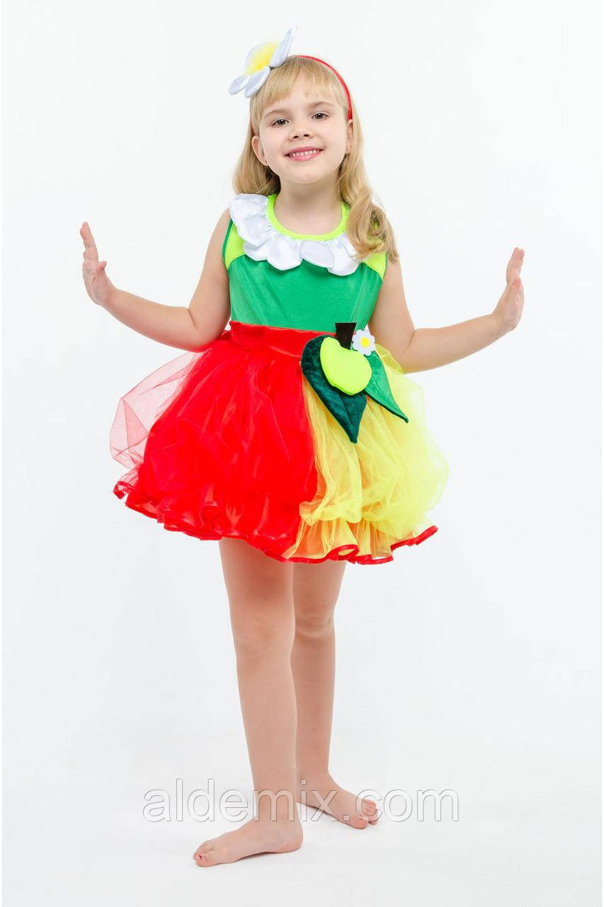Яблуко "Червоне" карнавальний костюм для дівчинки