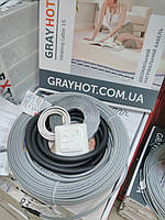 8m2 Тепла підлога GrayHot на 8,1м2 + терморегулятор з датчиком