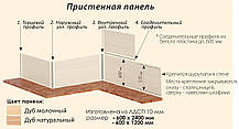 Комфорт Хай-Тек кухня КХ-103 груша кавова 3.0 х 1.7 м , фото 2